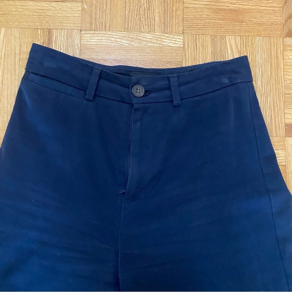 Frank & Oak-Nina Wide Leg Cropped Pant - Picture 3 of 5